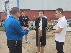 颍上县县委副书记县长程晓醒同志来我公司考察